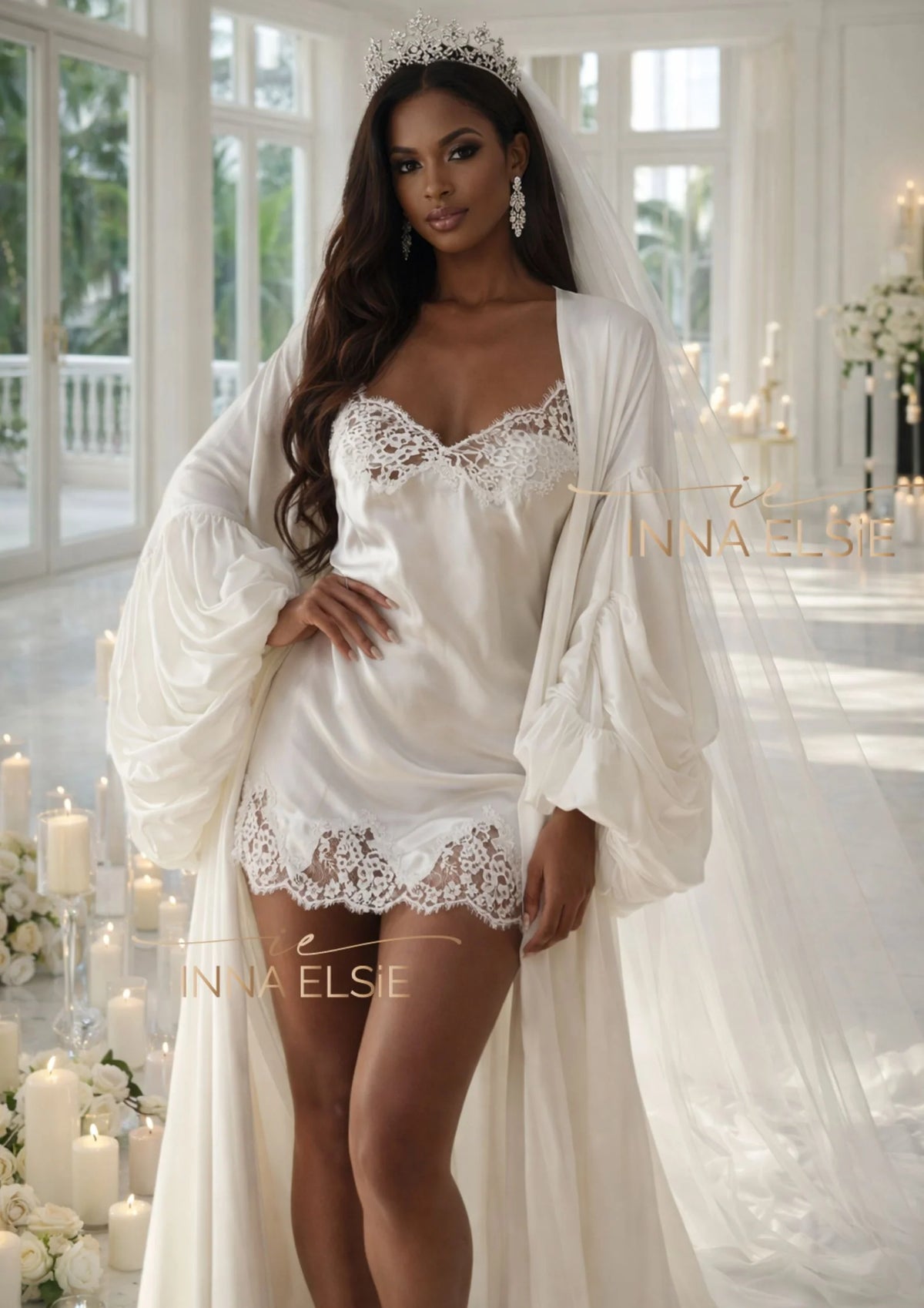 DANIA Bridal Robe
