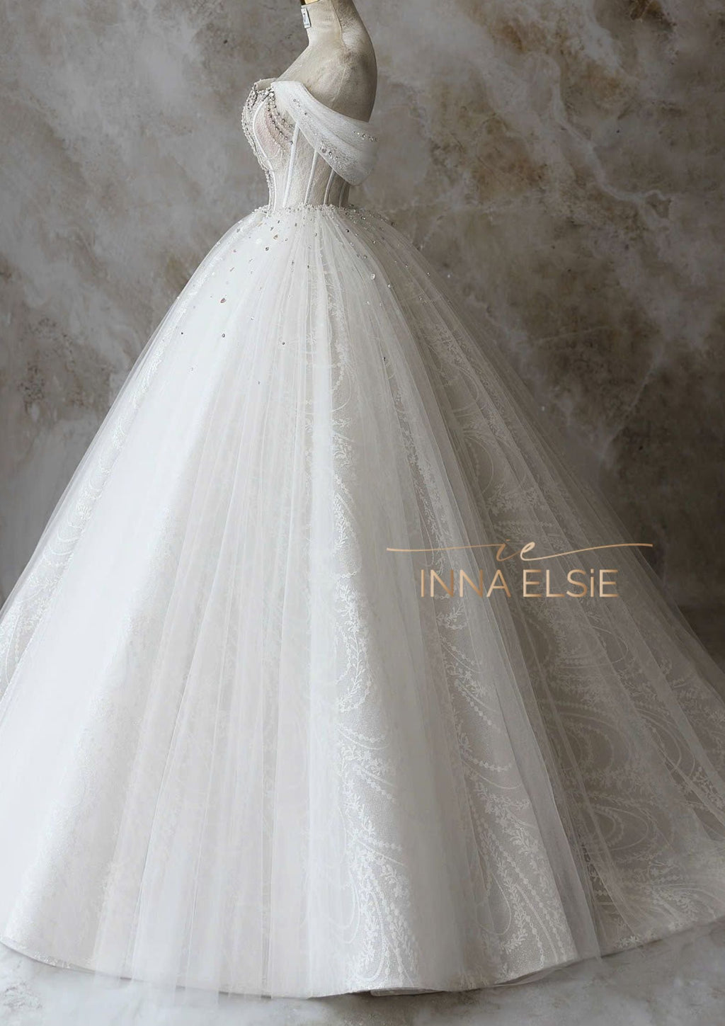 PRIANKA Royal Corset Ball Gown