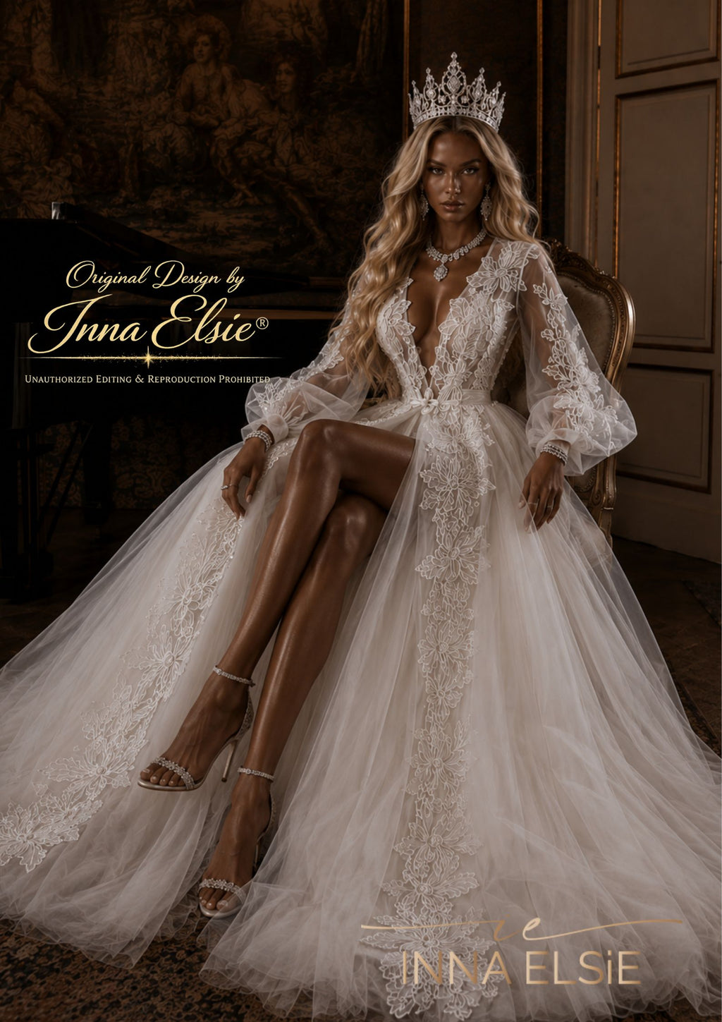 AURELIA Luxury Couture Bridal Robe