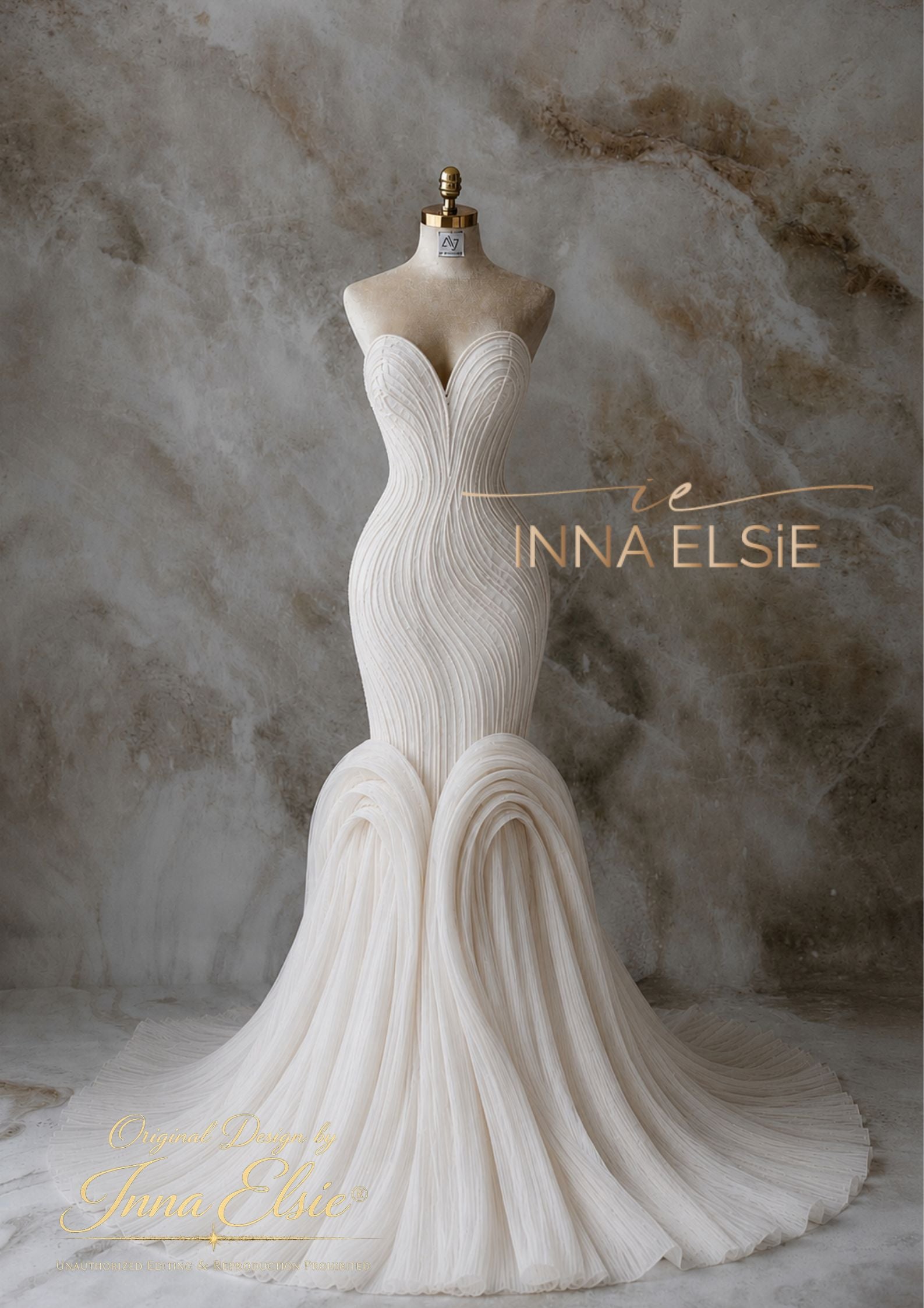 VALERY STRUCTURED  Couture Gown