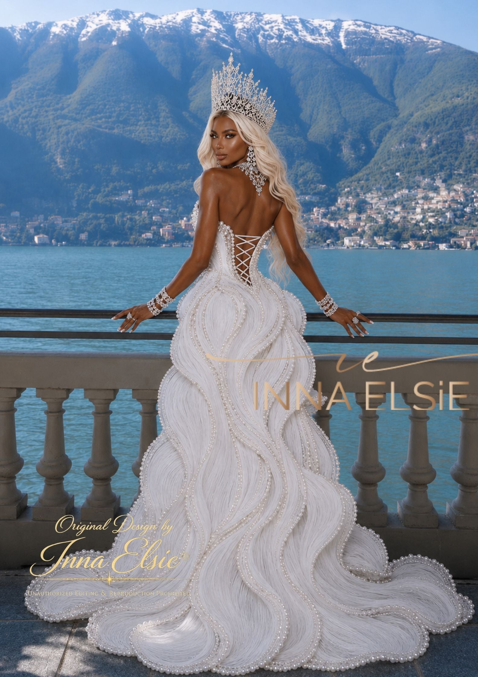 JADA Structured Couture Wedding Dress