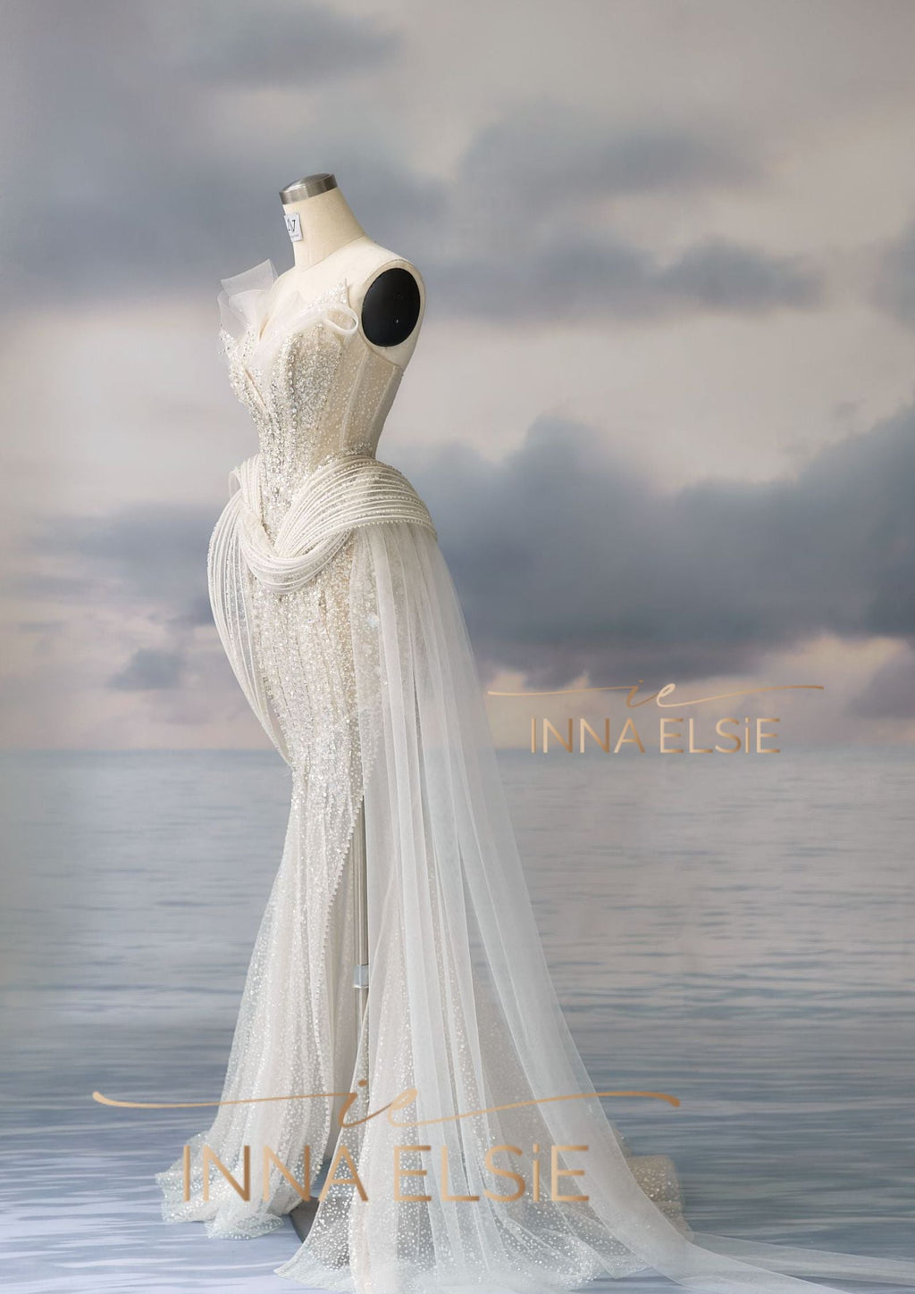 GLORIA Embellished Couture Corset Gown