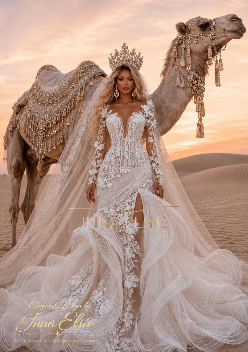 ASIANA Sculpted Couture Gown