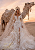 ASIANA Sculpted Couture Gown