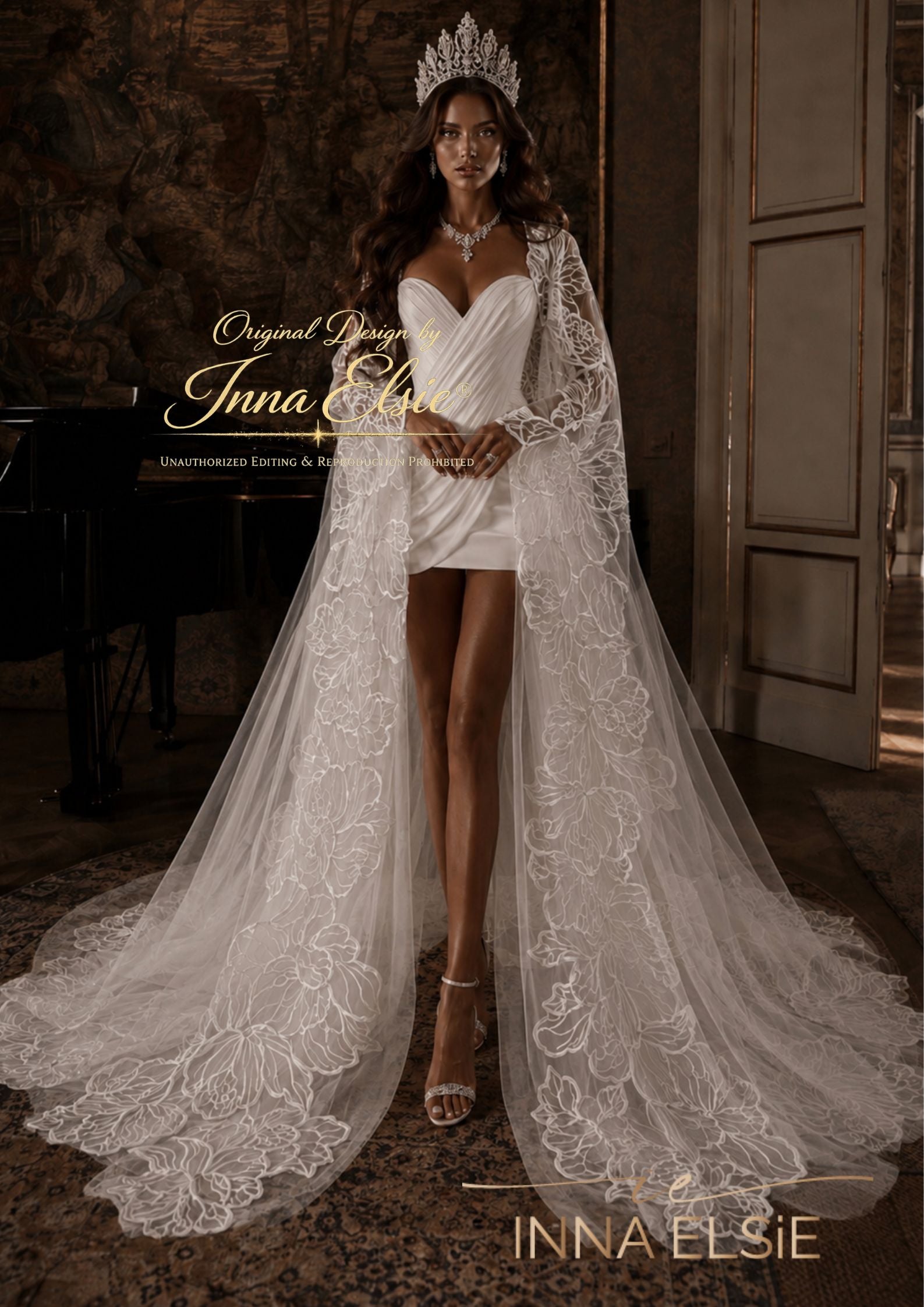 SERAPHINA Luxury Couture Bridal Robe