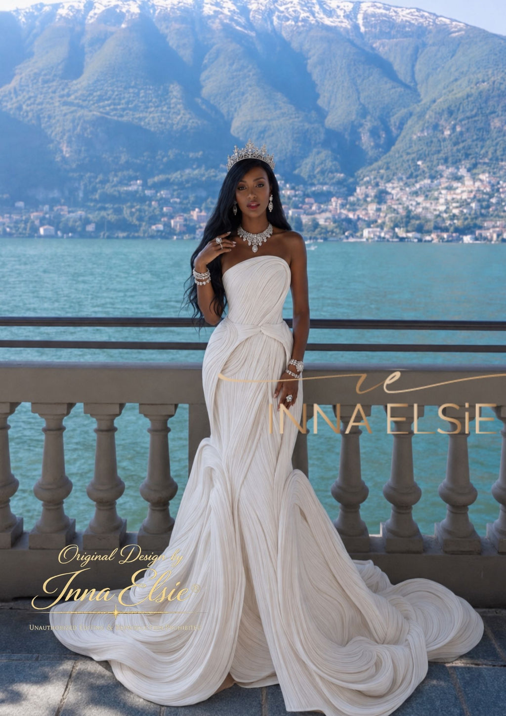 IDA Sculpted Couture Wedding Dress