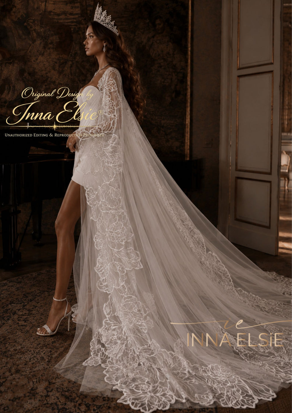 SERAPHINA Luxury Couture Bridal Robe