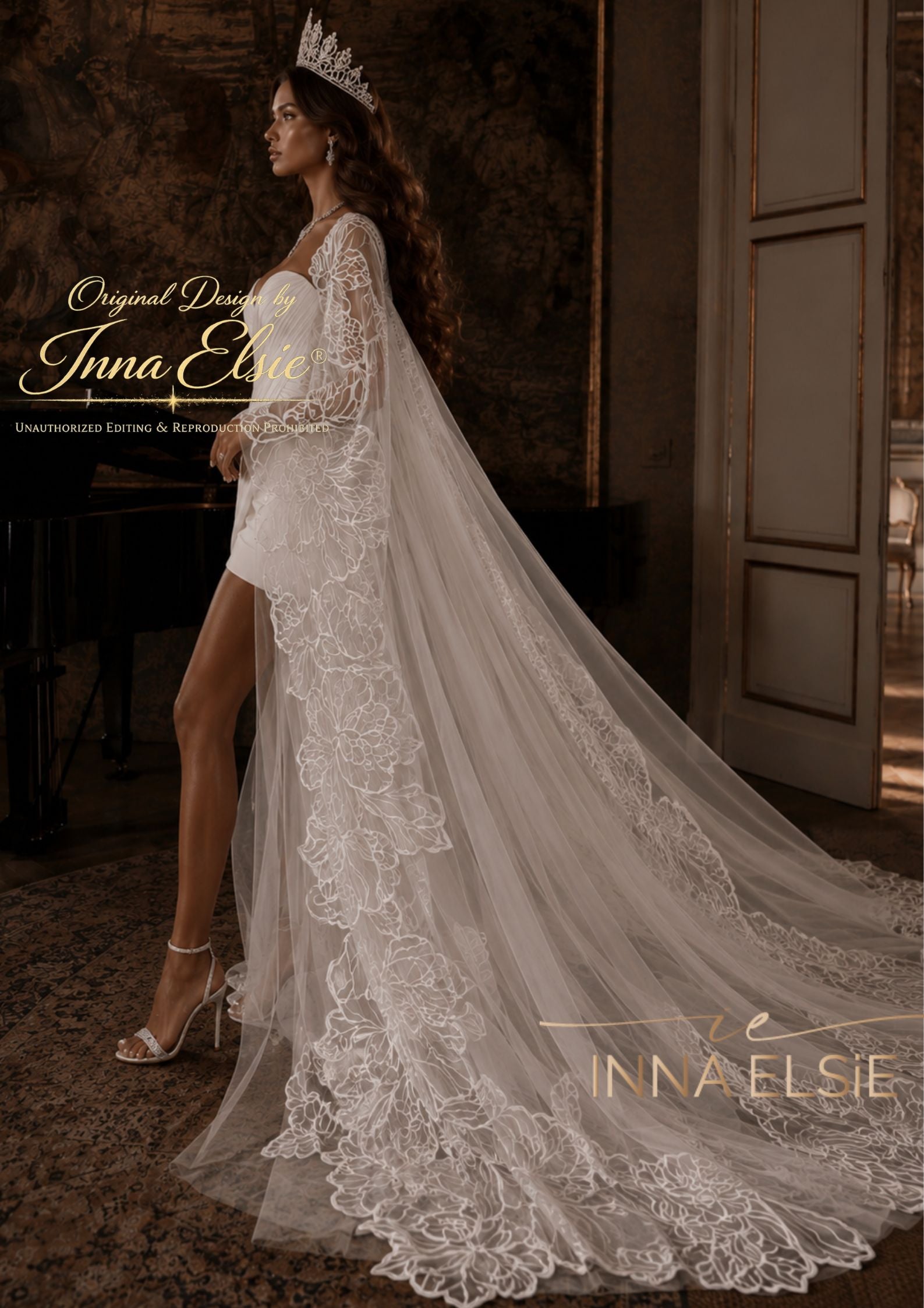 SERAPHINA Luxury Couture Bridal Robe