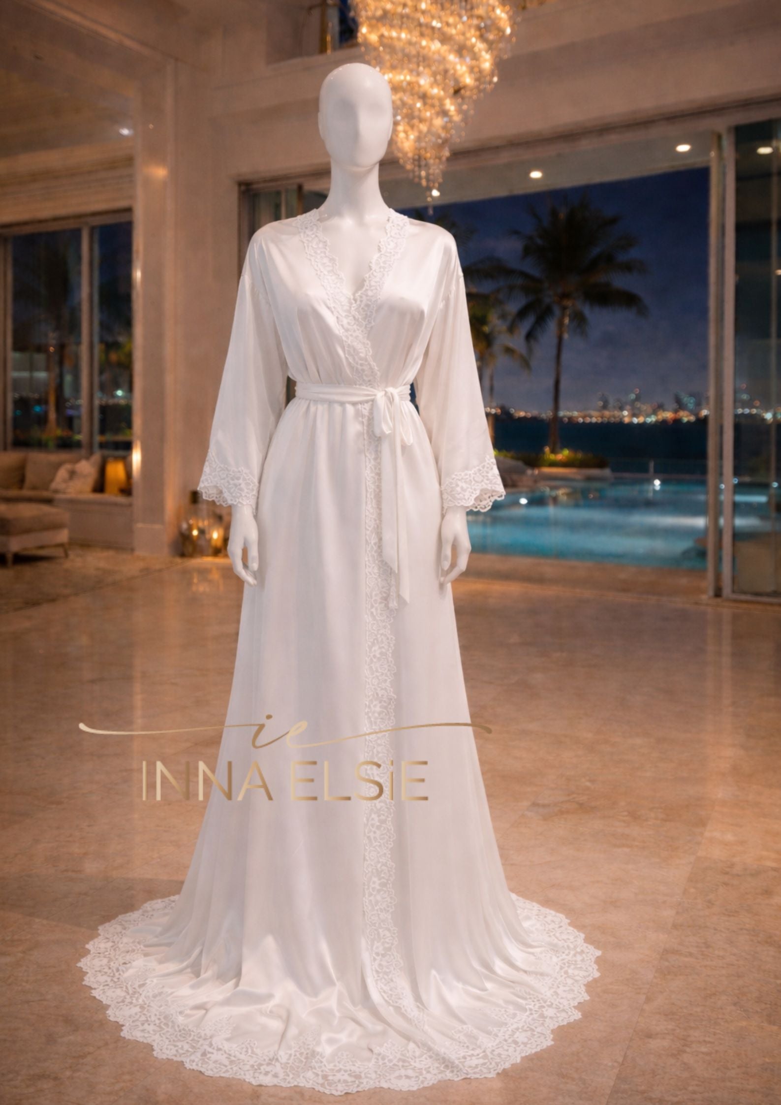 NADIN SILK ROBE