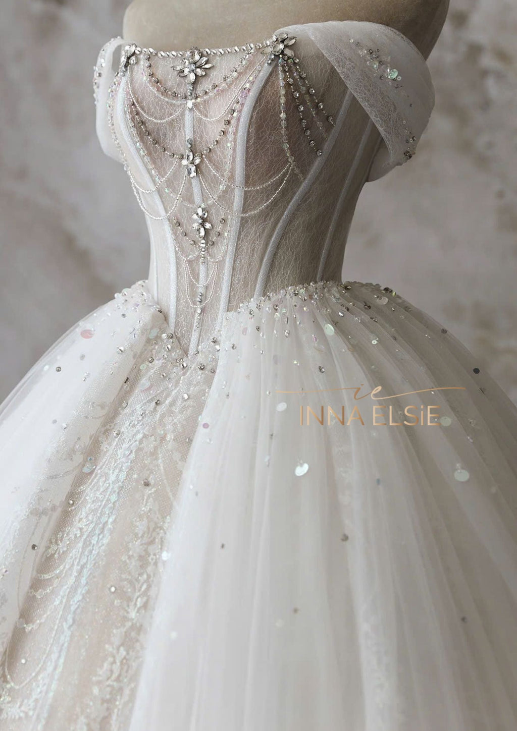 PRIANKA Royal Corset Ball Gown