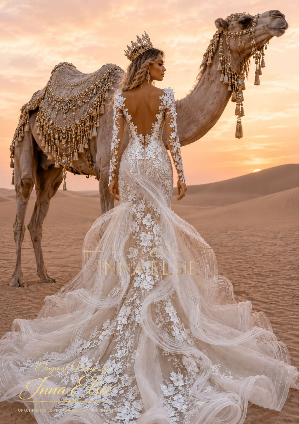 ASIANA Sculpted Couture Gown
