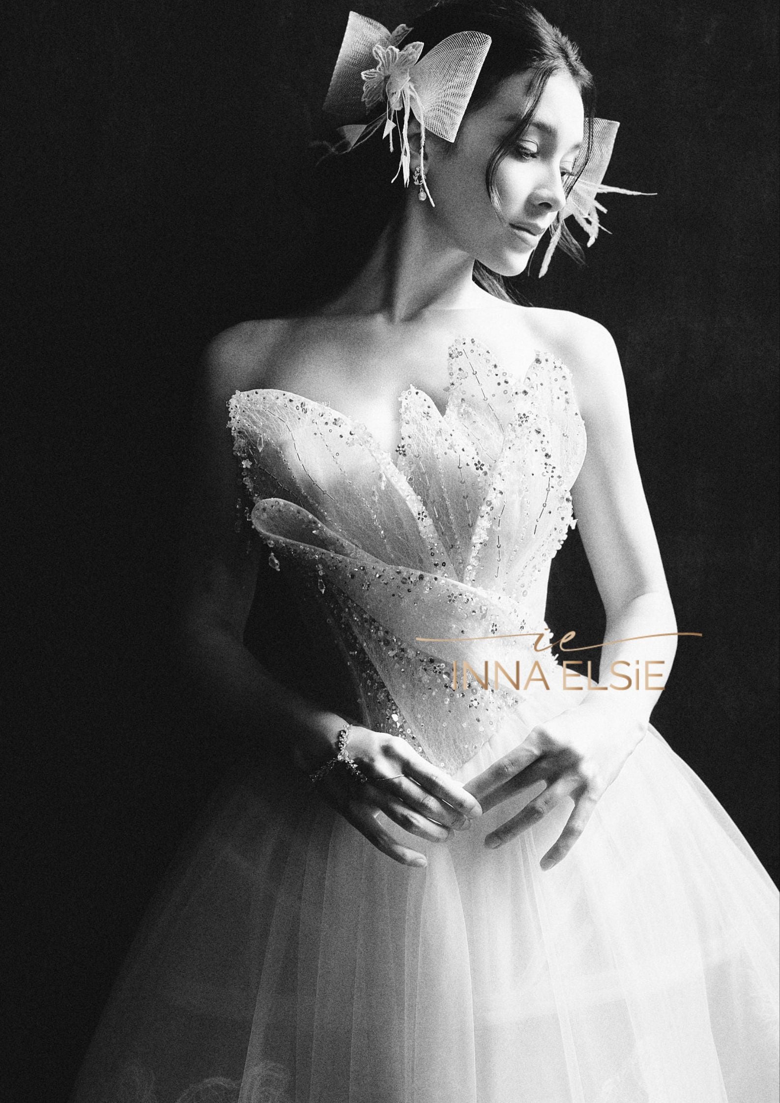 GIOVANNA Ethereal Corset Ball Gown