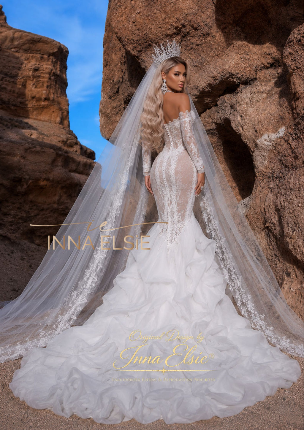 ALESSIA Lace Mermaid Wedding Dress