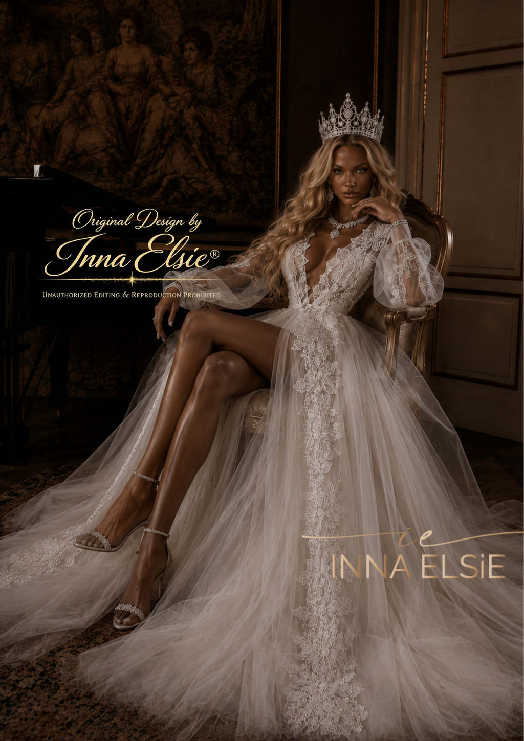 AURELIA Luxury Couture Bridal Robe