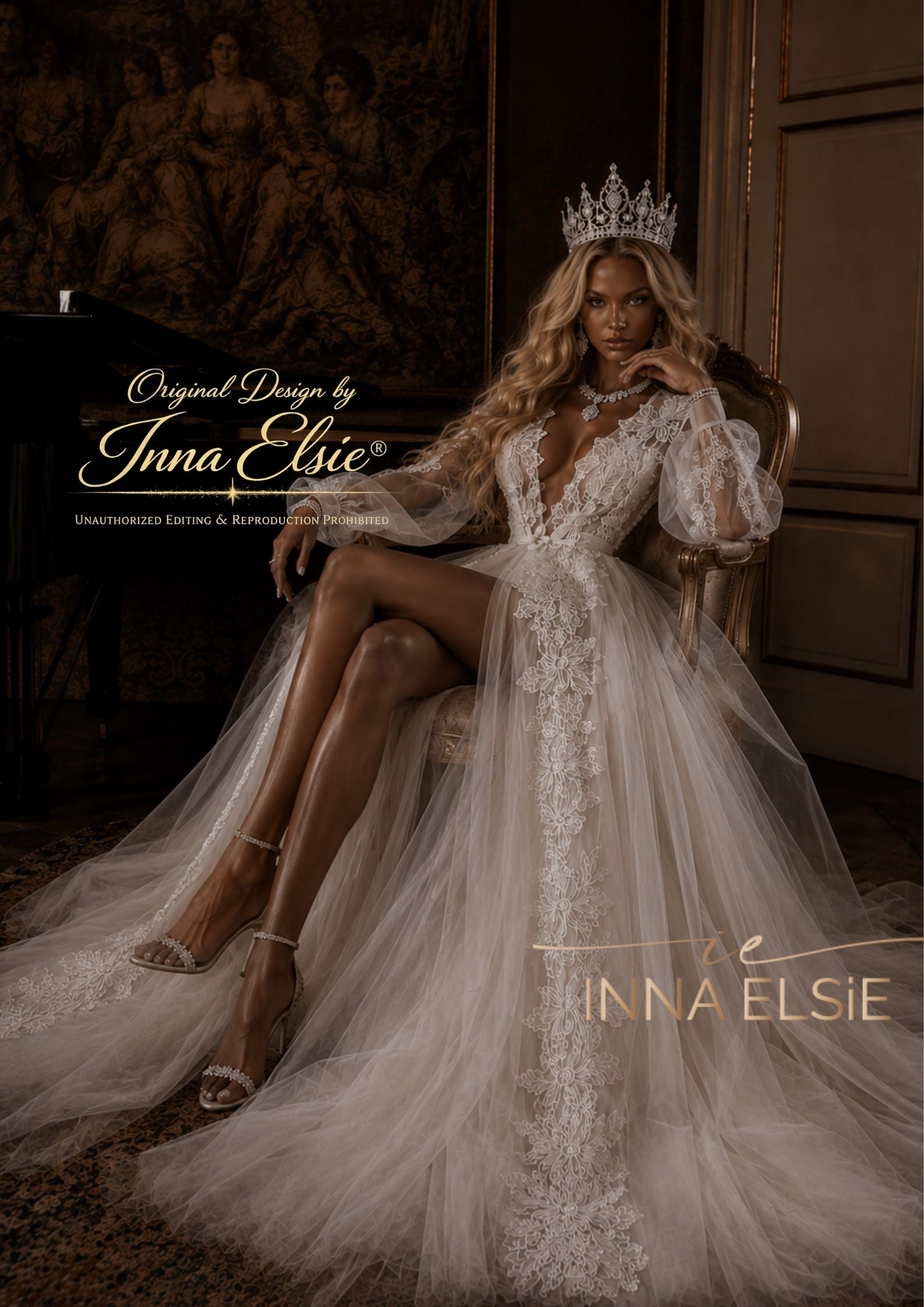 AURELIA Luxury Couture Bridal Robe