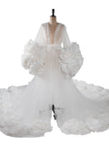FLORIDA Luxury Floral Bridal Robe
