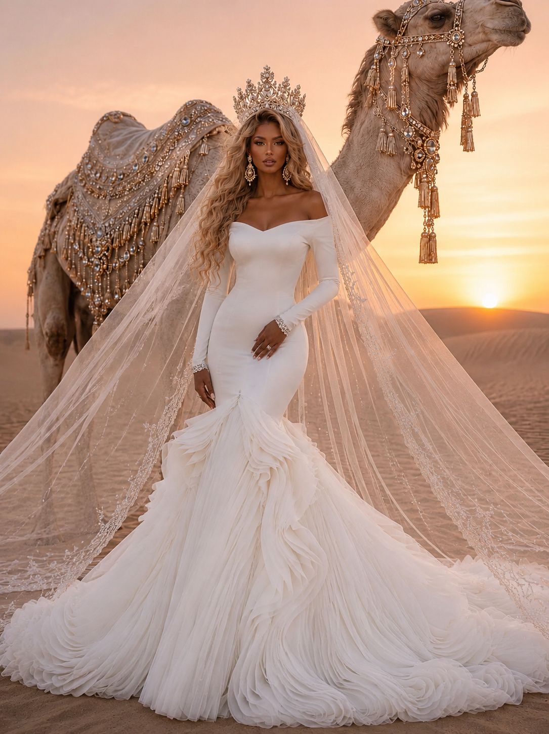 ASIA LUMIÈRE Wedding Dress