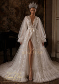 LAMALIA Tulle Bridal Robe