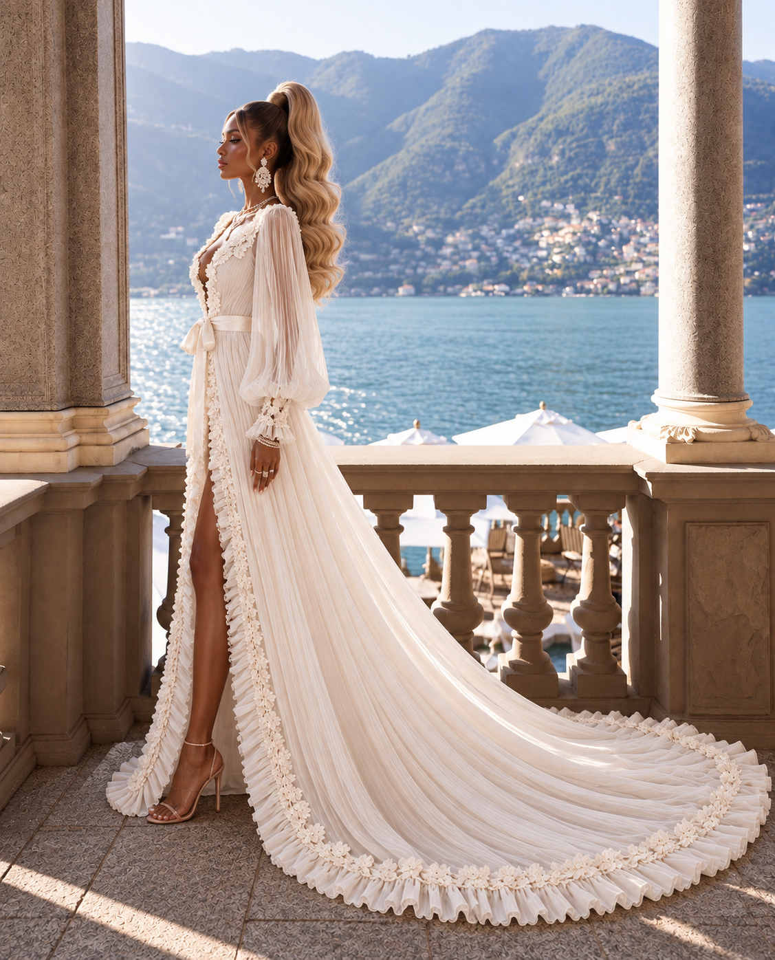BELAMI Luxury  Bridal Robe