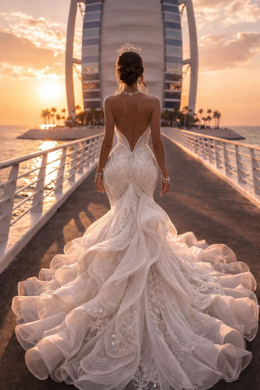 ASIA Structured Wedding Dress