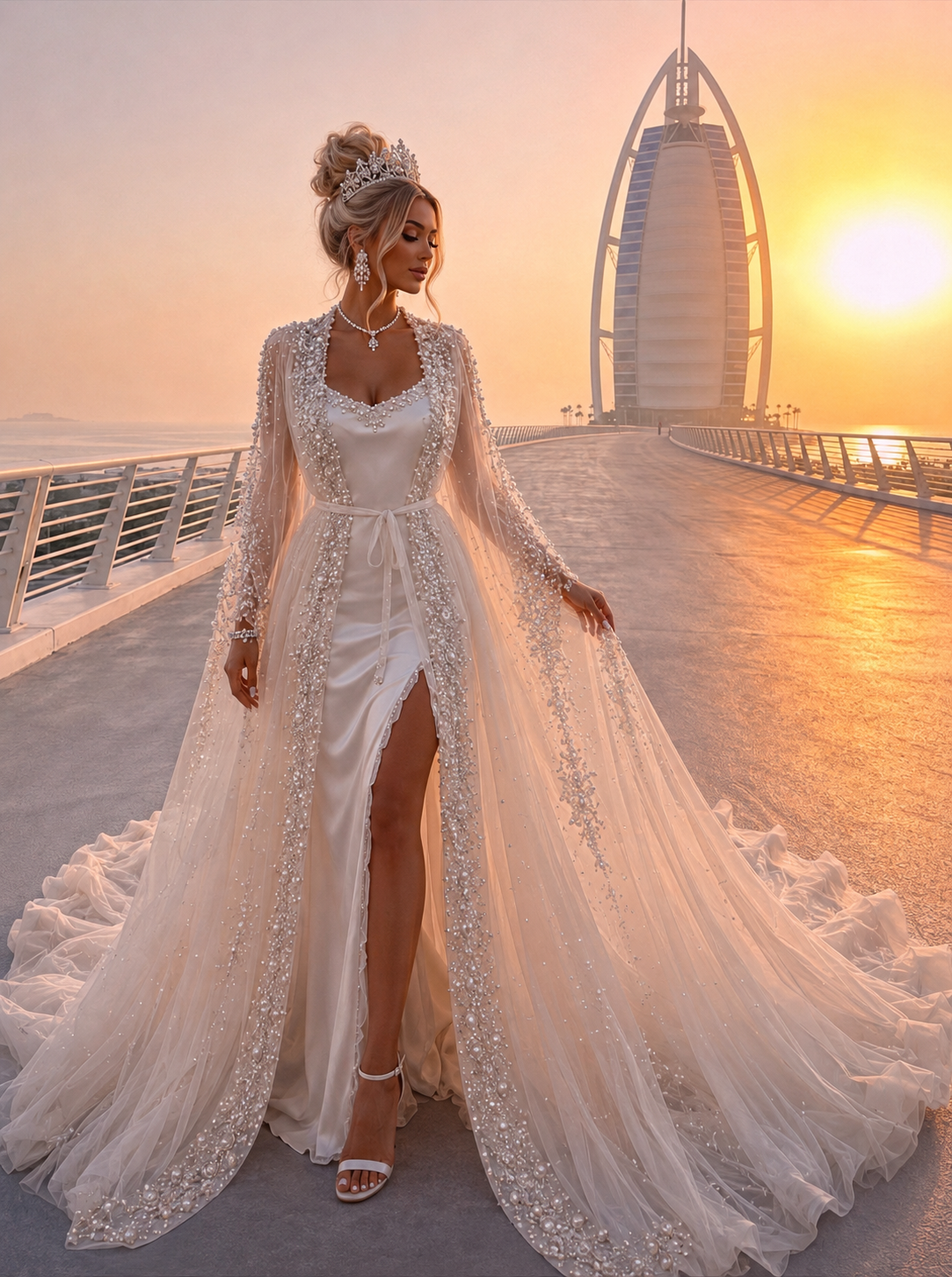 DONIA ROBE + PATRICIA DRESS