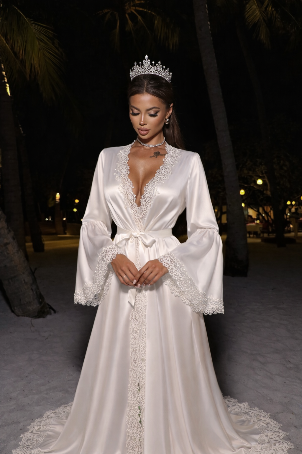 IMANI Luxury  bridal Robe