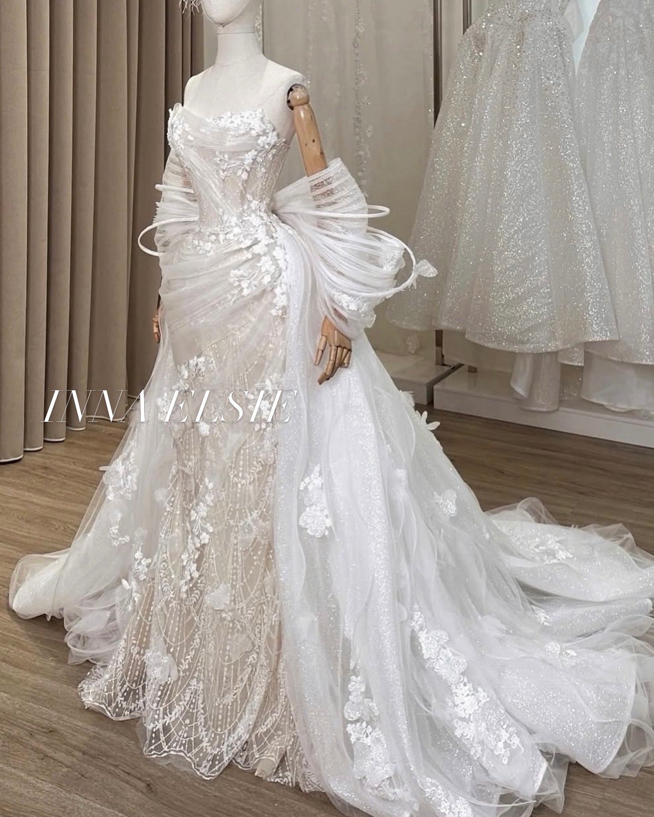 DAMALIA Sculpted Couture Gown