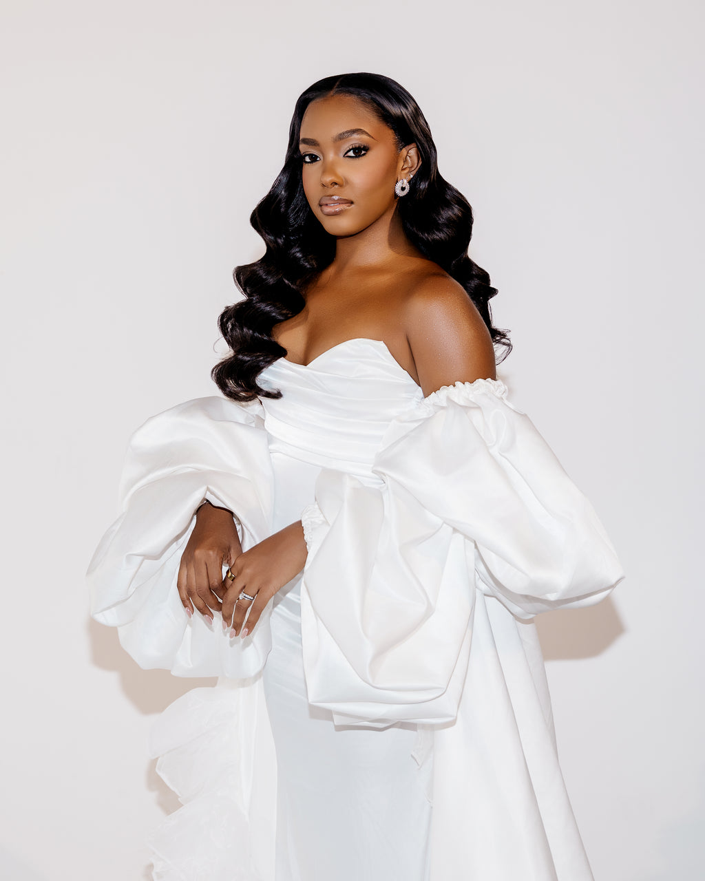 DOLCE Luxury Bridal Robe Cape