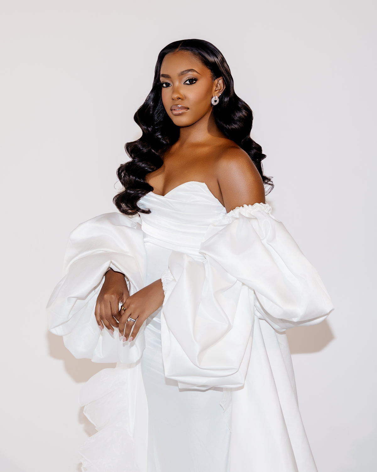 DOLCE Luxury Bridal Robe Cape
