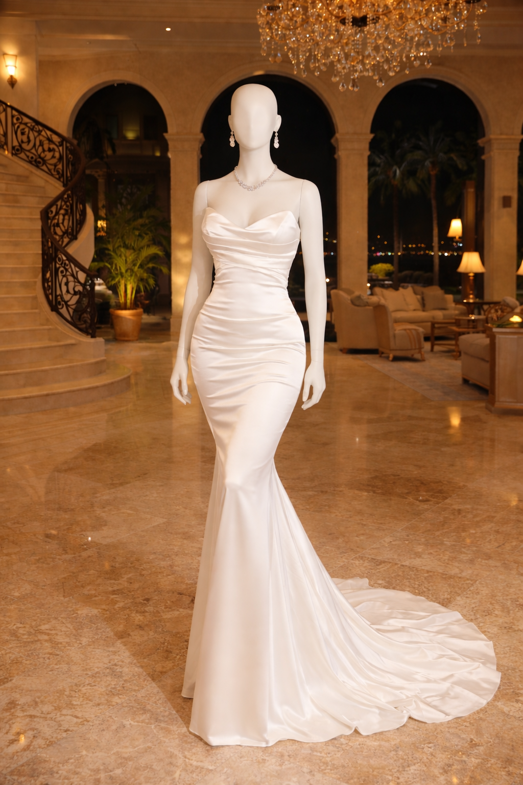 JAMALA  Long Slip Dress