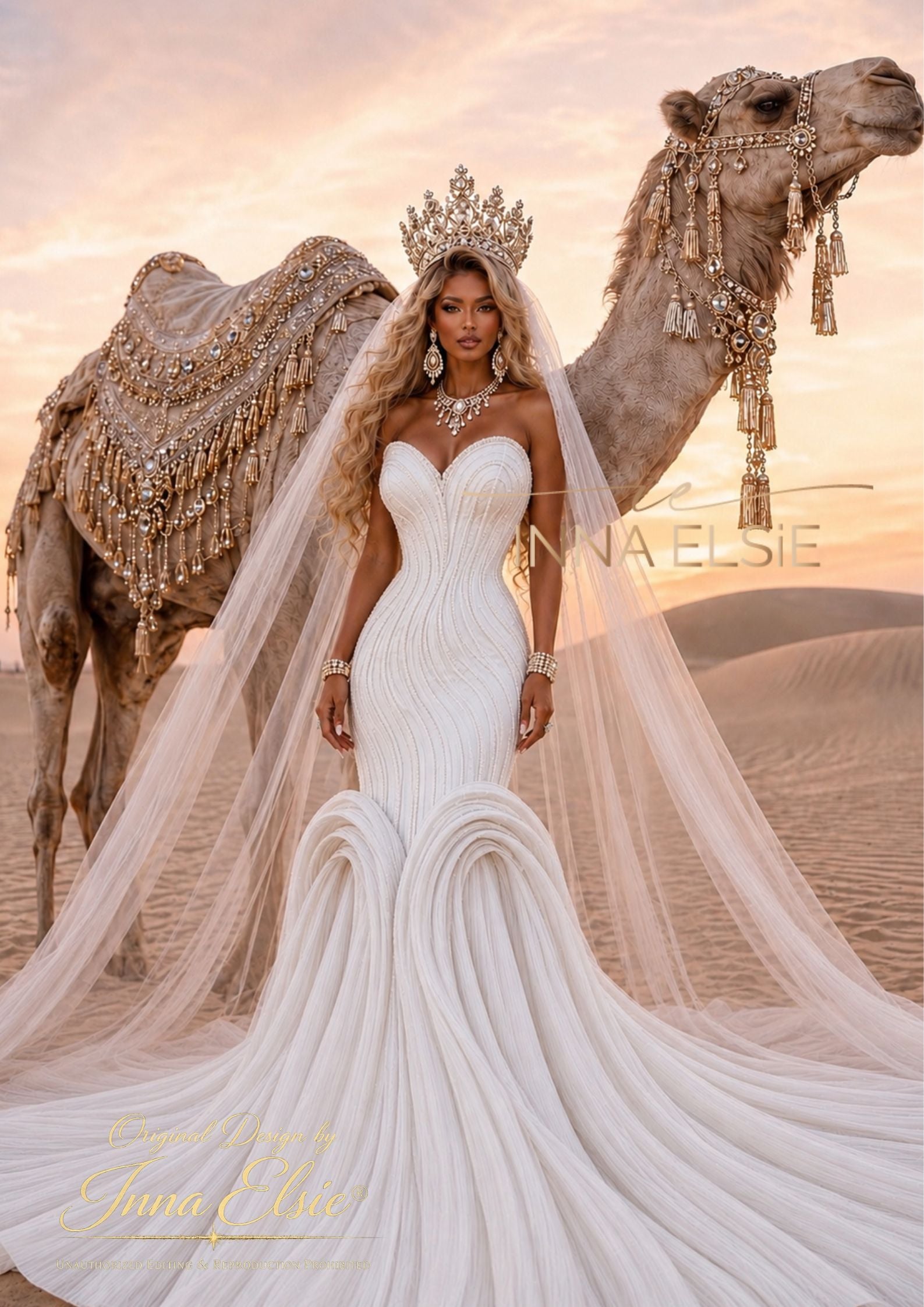 VALERY STRUCTURED  Couture Gown