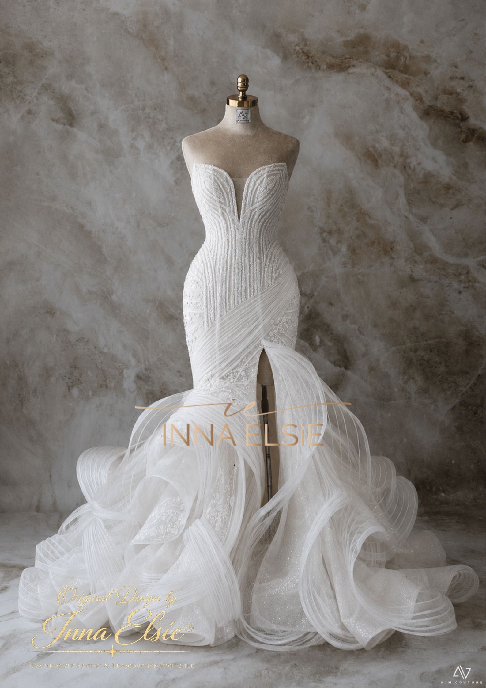 ASIA Structured Wedding Dress