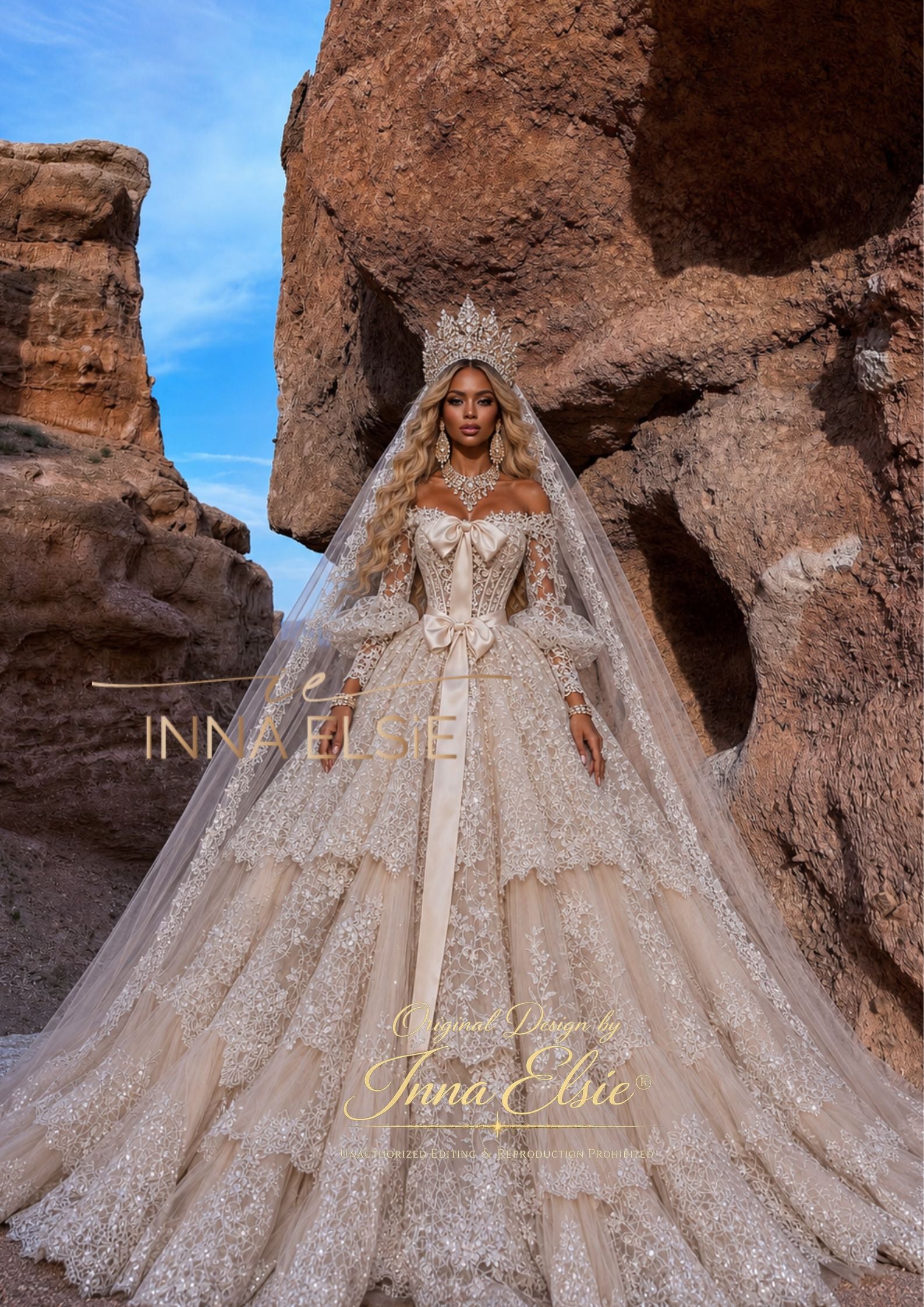 ANITA Couture Ball Gown Wedding Dress