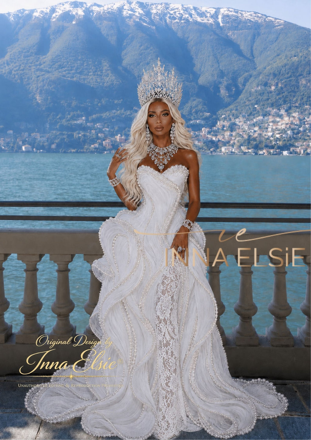 JADA Structured Couture Wedding Dress