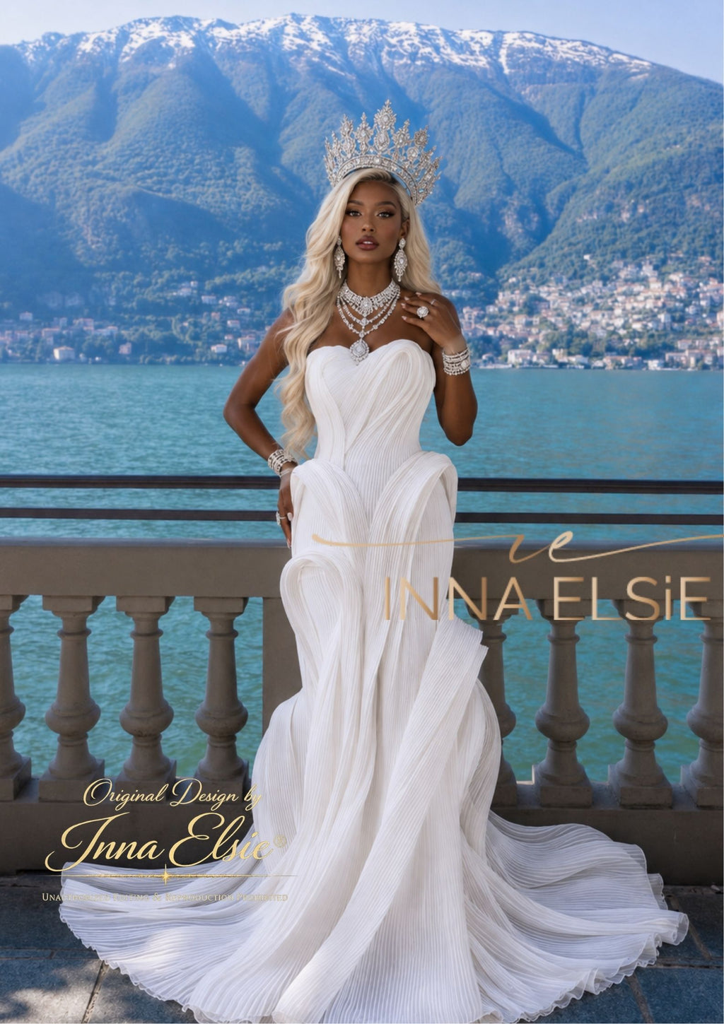KLEO Sculpted Couture Wedding Dress