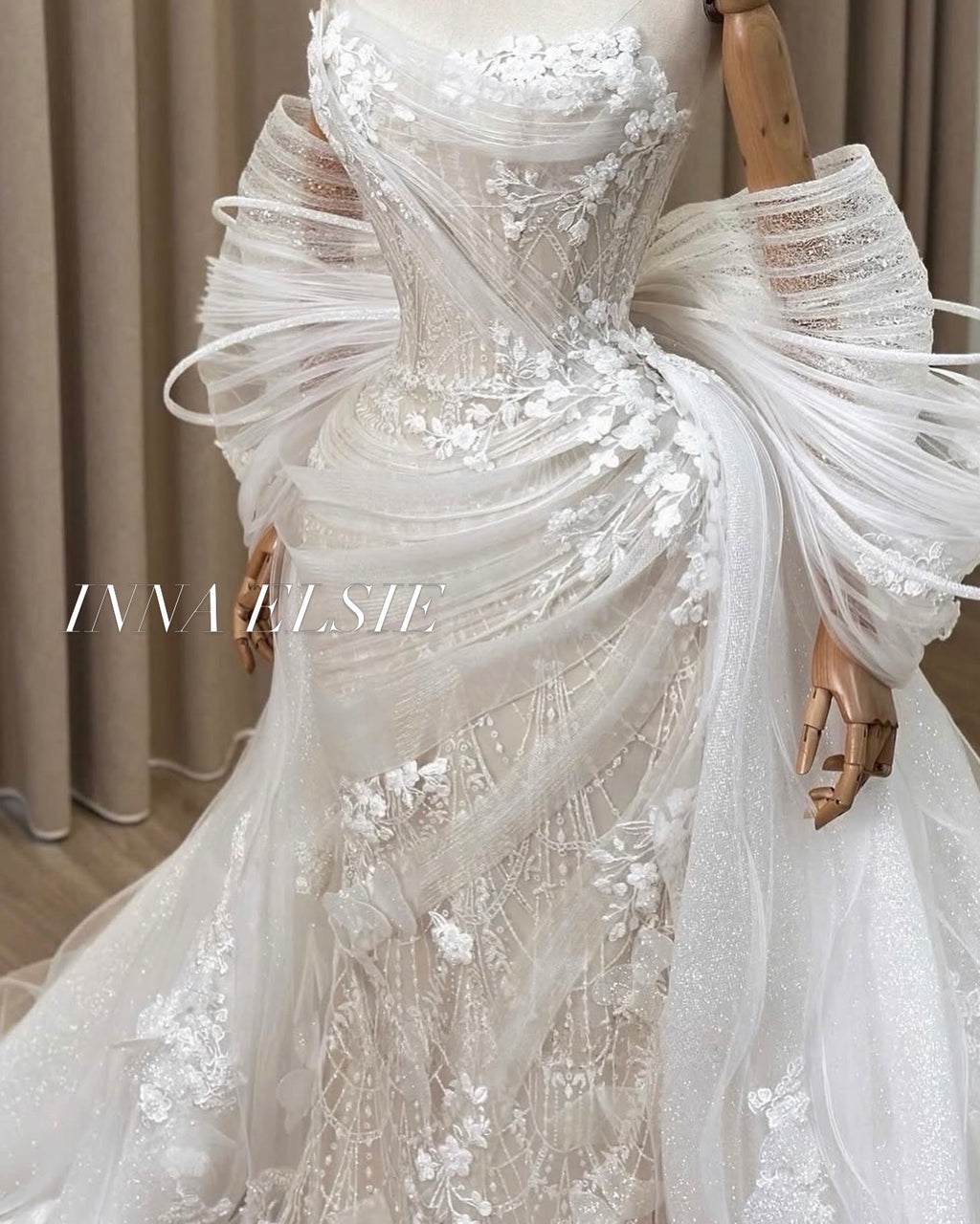 DAMALIA Sculpted Couture Gown