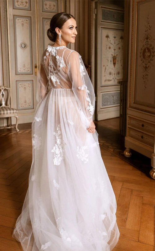 Luxury Angel Wedding Robe – The Perfect Bridal Dressing Gown