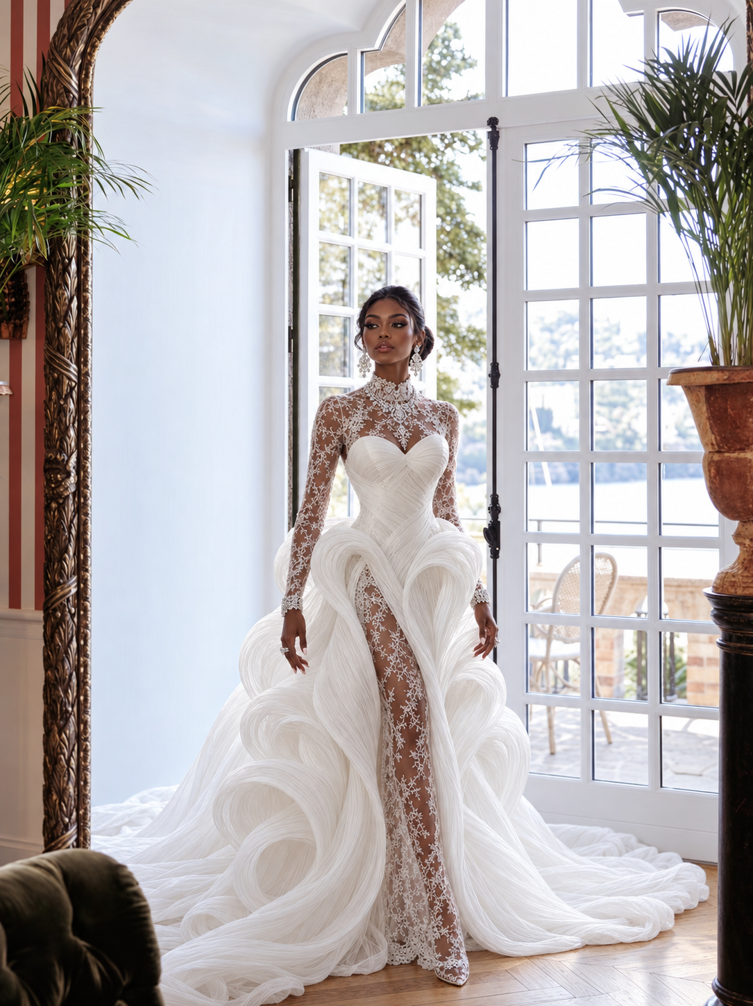 HANNA Sculptural Couture Wedding Dress