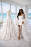 KELSEY Luxury Tulle Bridal Robe