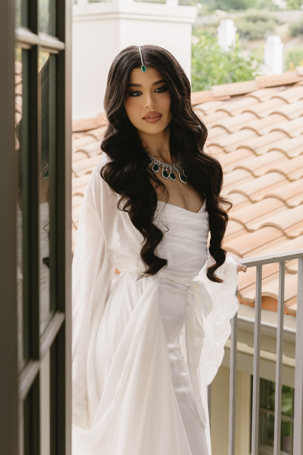 FAENA CHIFFON Bridal Robe