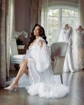 RISSA luxury tulle robe