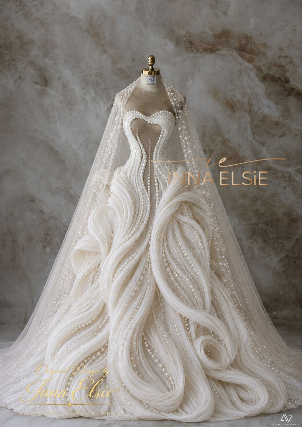 MIRTA Haute Structured Wedding Dress