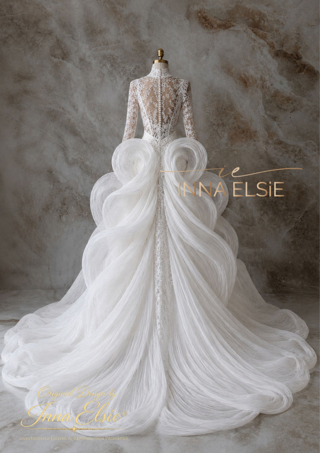 HANNA Sculptural Couture Wedding Dress