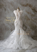 DOLORES Sculptured Couture Gown