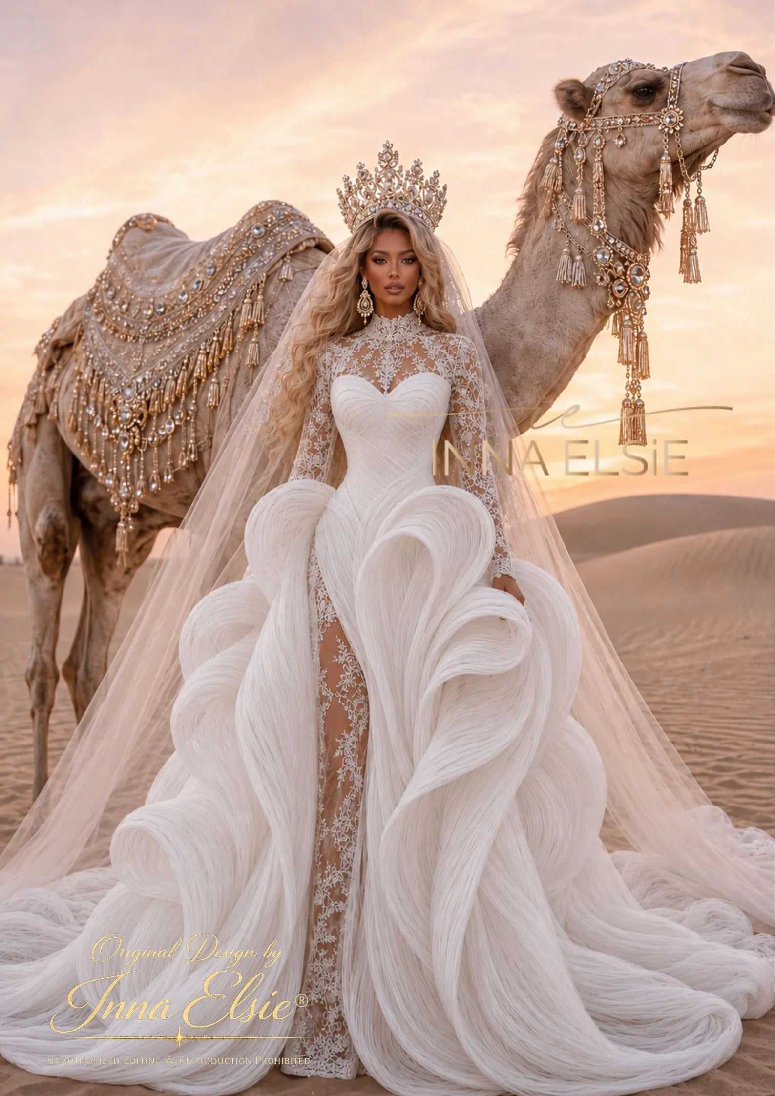HANNA Sculptural Couture Wedding Dress