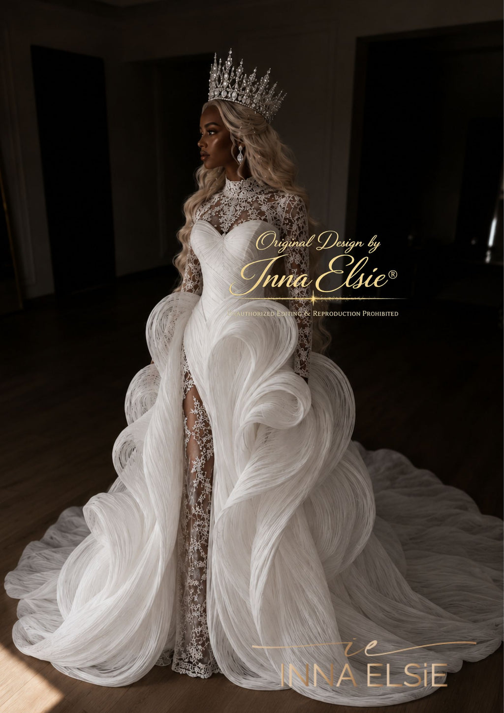 HANNA Sculptural Couture Wedding Dress