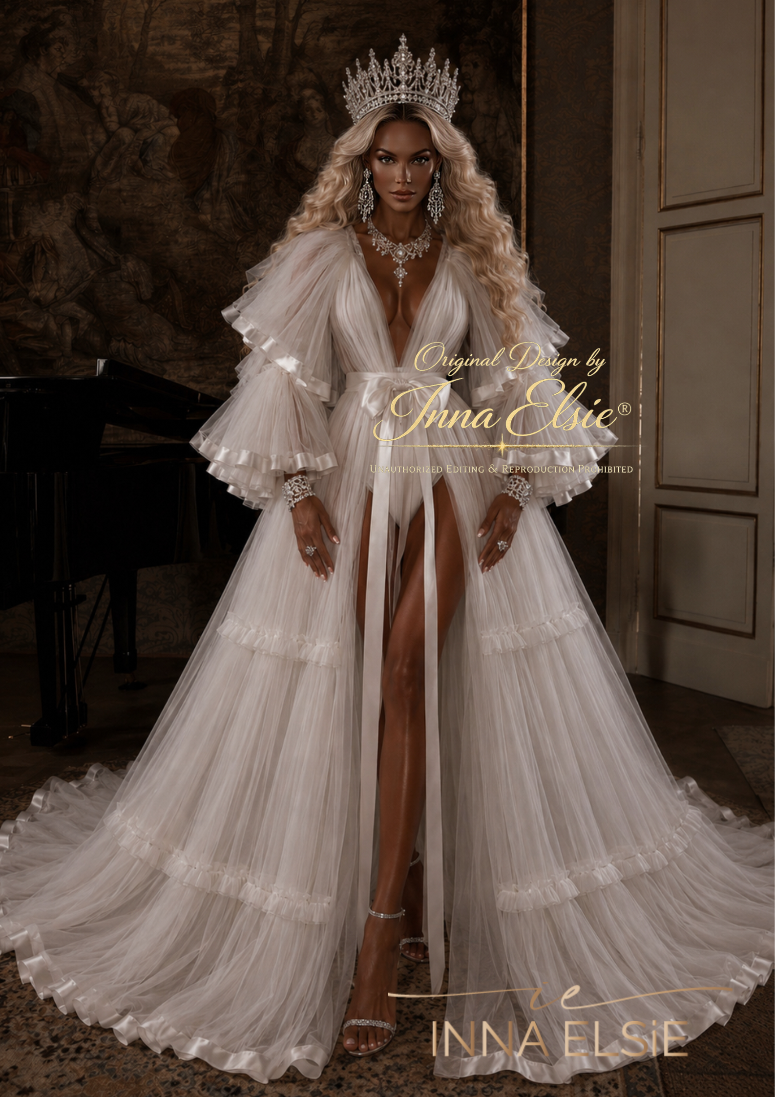 MALVA Luxury Bridal Robe