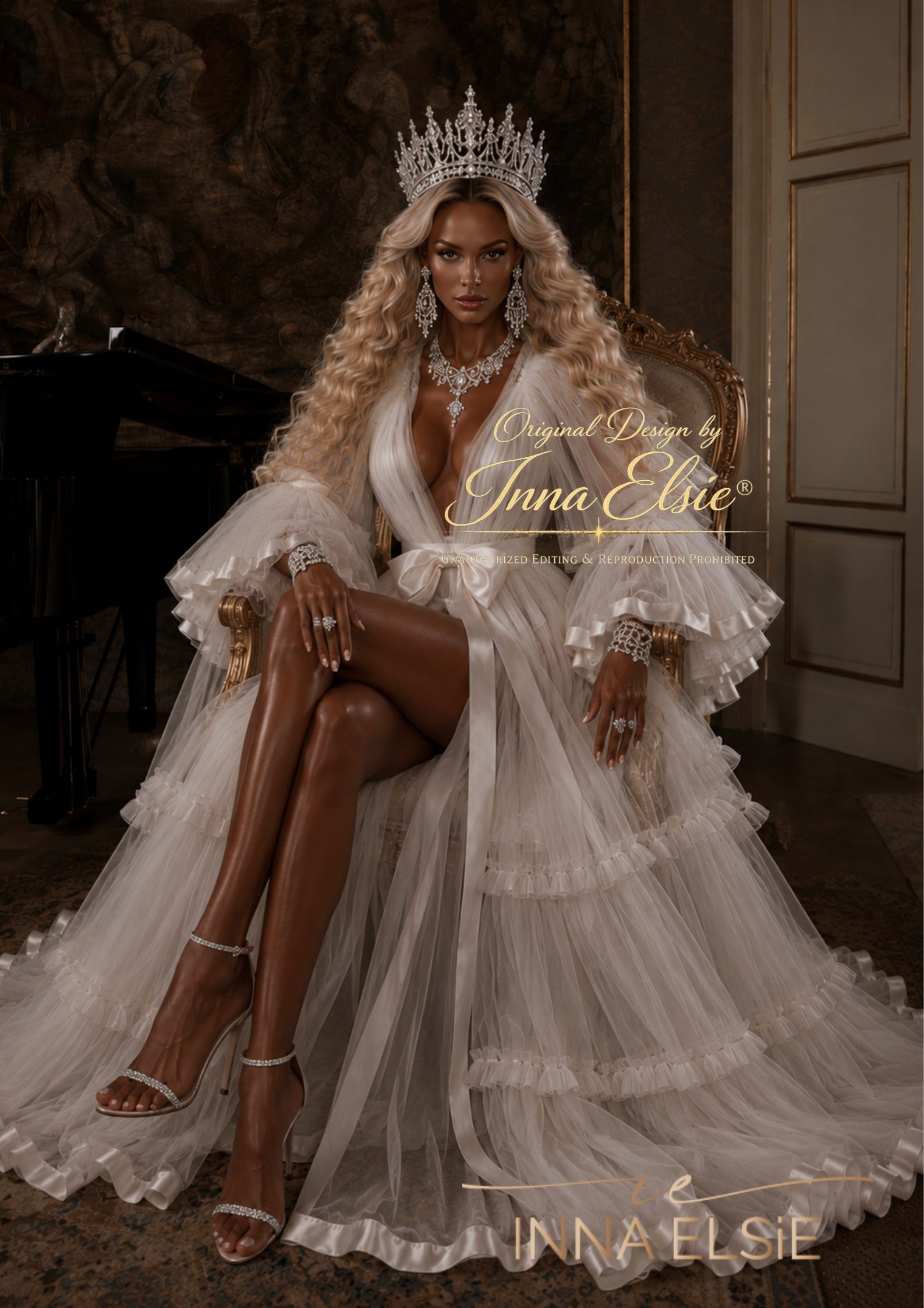 MALVA Luxury Bridal Robe