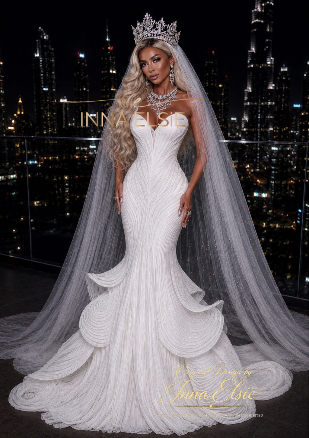 VERONA Structured  Goddess Couture Gown