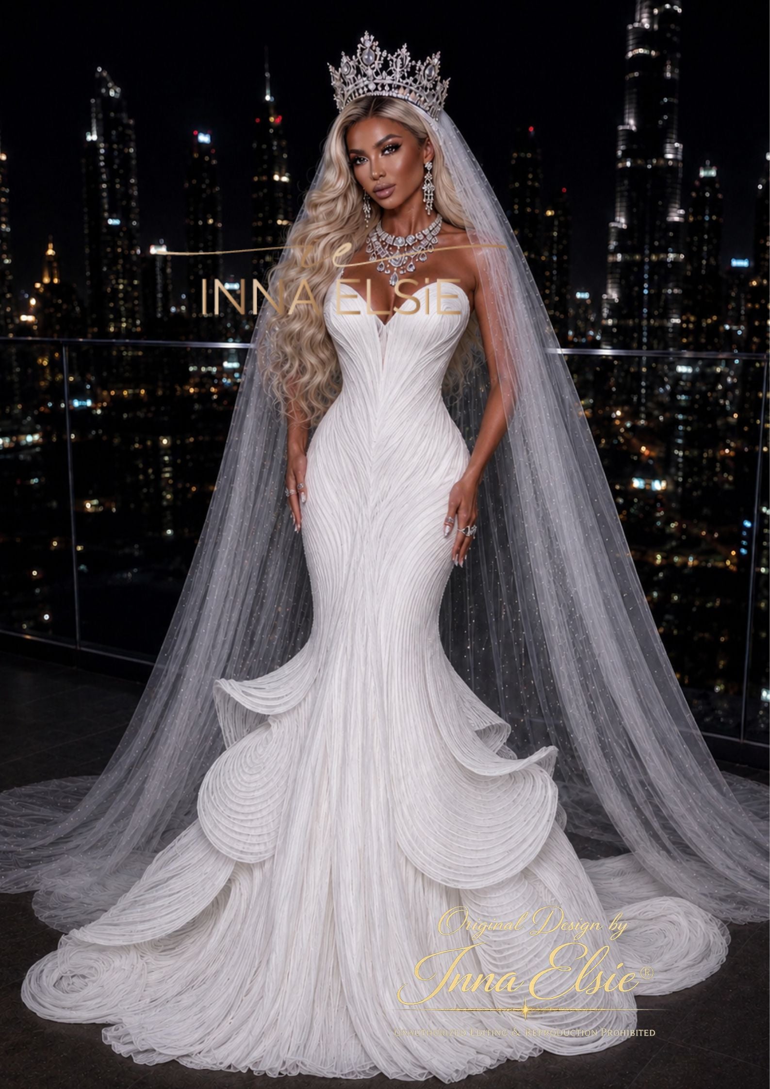 VERONA Structured  Goddess Couture Gown